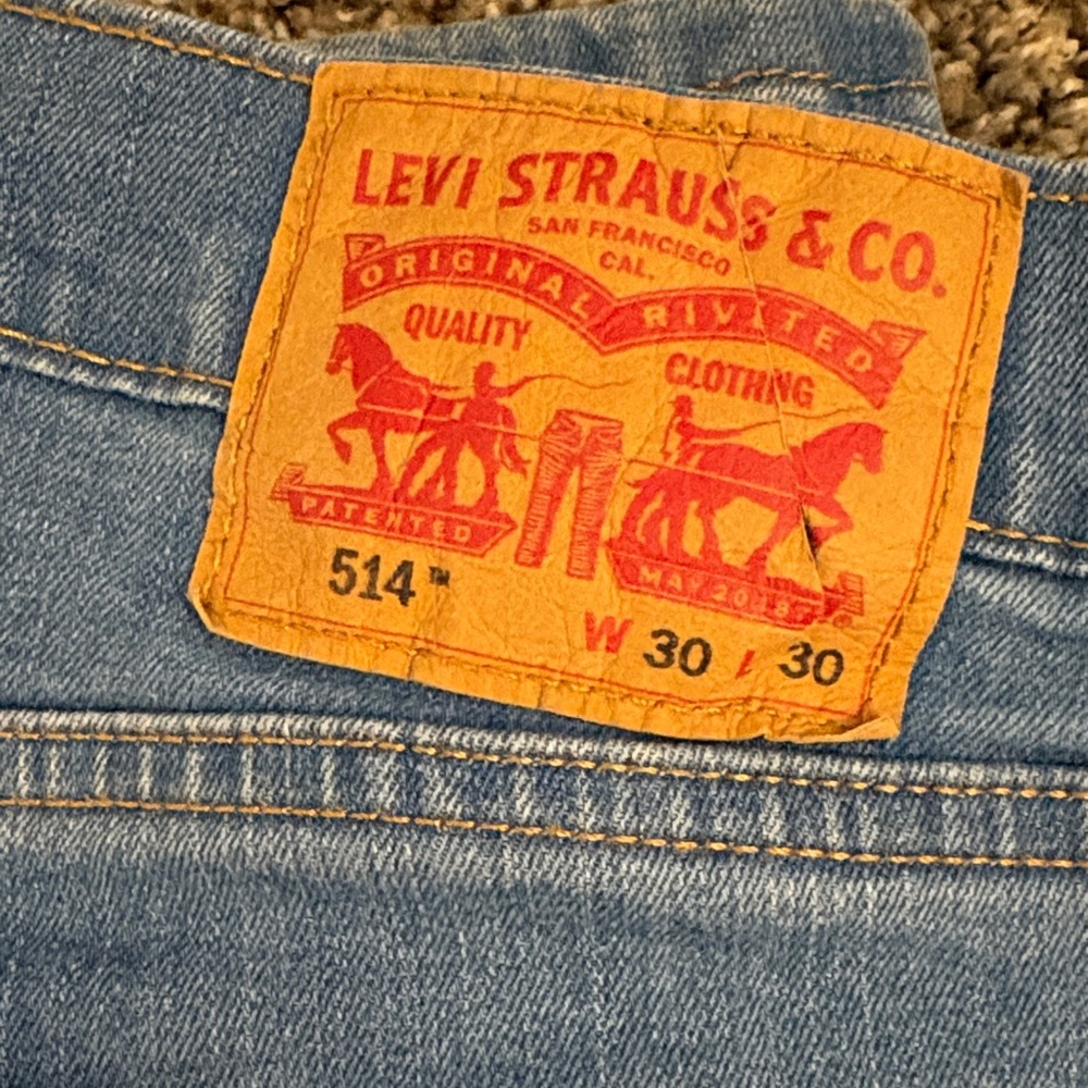 Levi's 514 Jeans with Classic Leather Patch
